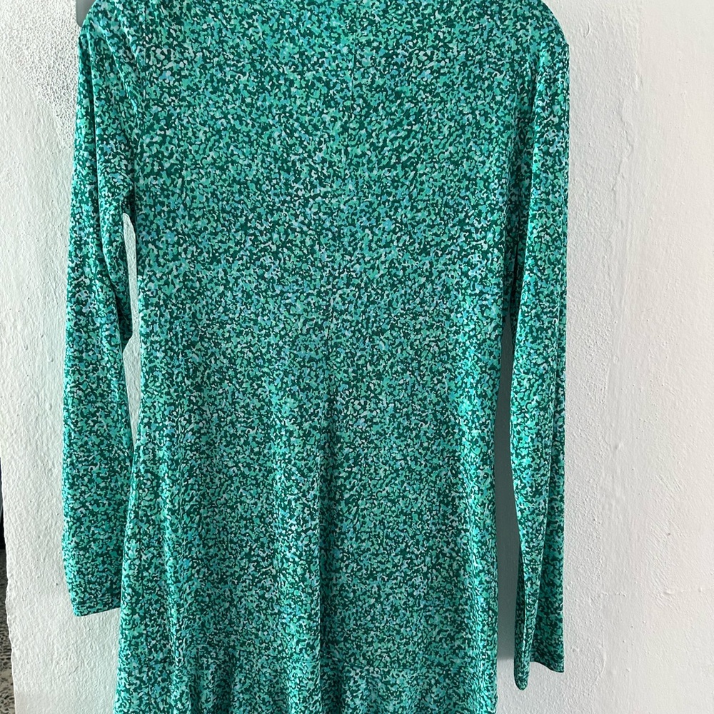 Michael Kors Green Patterned Dress - Picture 2 of 3